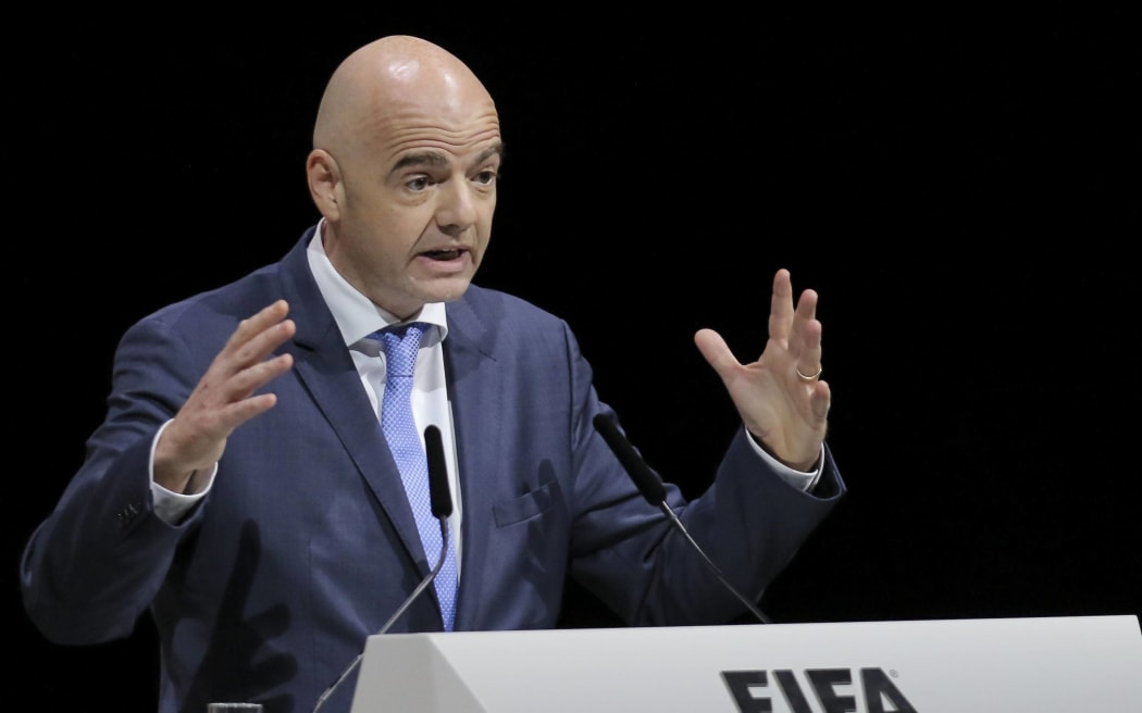 Fifa boss Gianni Infantino.