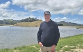 Wairarapa sheep and beef farmer Len French, the man behind Lake Braemore.