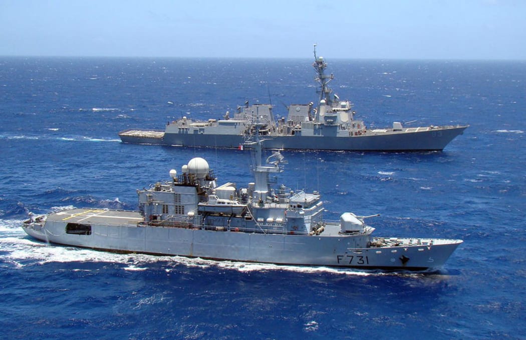 The French naval frigate Prairial