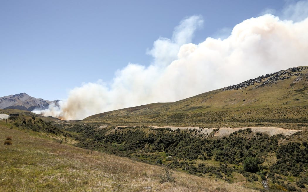 Bridge Hill fire - Cave Stream carpark