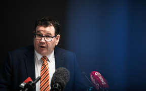 Finance Minister Grant Robertson speaks after releasing the half year economic and fiscal update (HYEFU) on 14 December 2022.