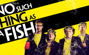 No Such Thing As A Fish. Dan Schreiber is first on the left