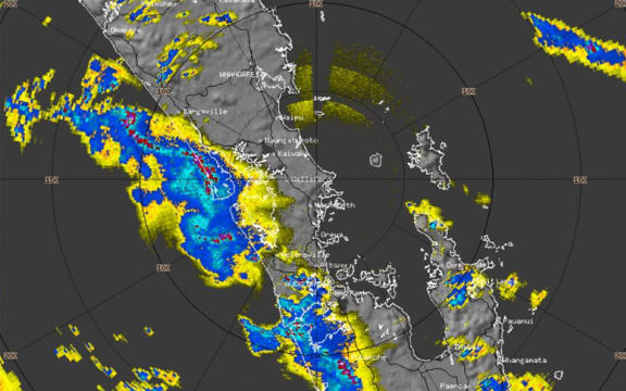 MetService has issued a severe thunderstorm watch.