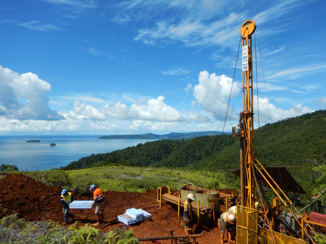Axiom drilling activity on Isabel Nickel Project.