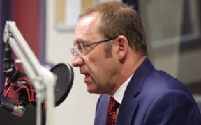Andrew Little talks to Morning Report in RNZ's Wellington studio.