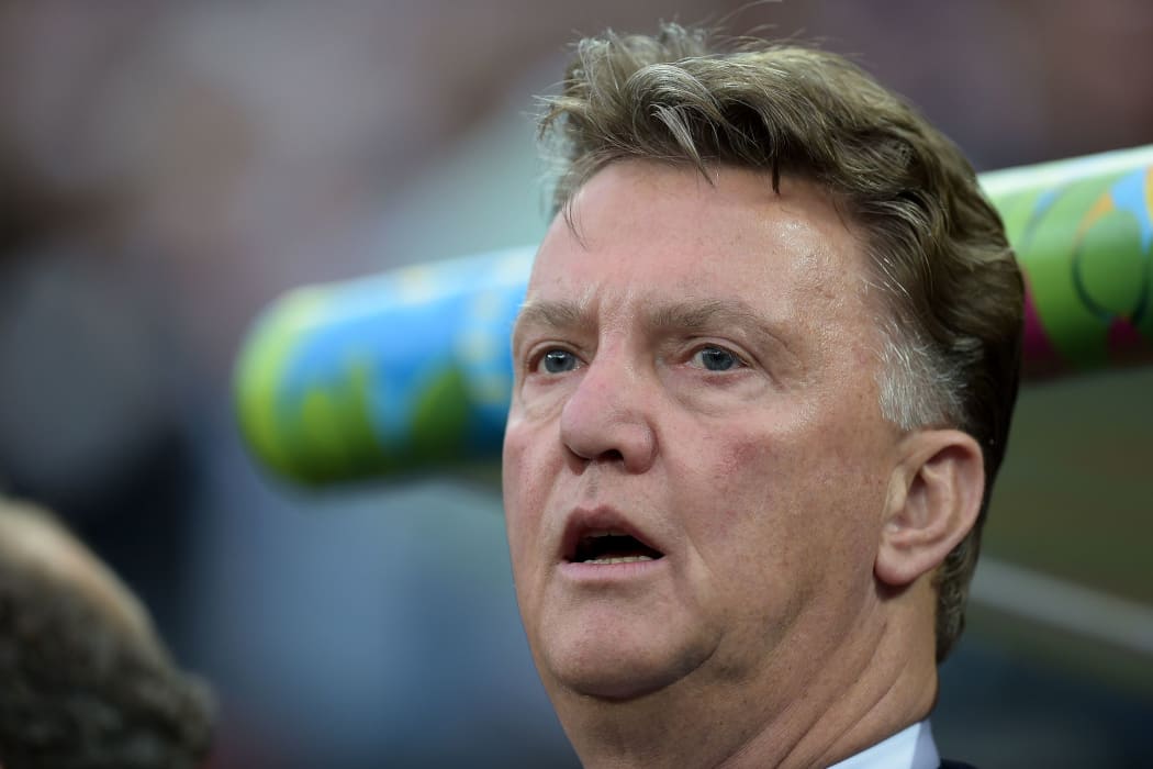 Manchester United coach Louis van Gaal