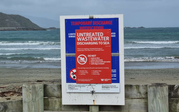 Lyall Bay beach and the rest of Wellington's south coast has been off limits since the Moa Point treatment plant failed on 4 February.