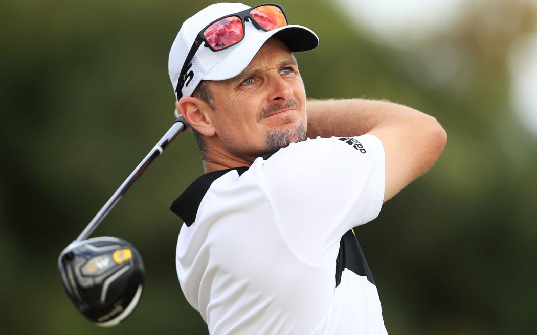 Justin Rose during round one at Torrey Pines.