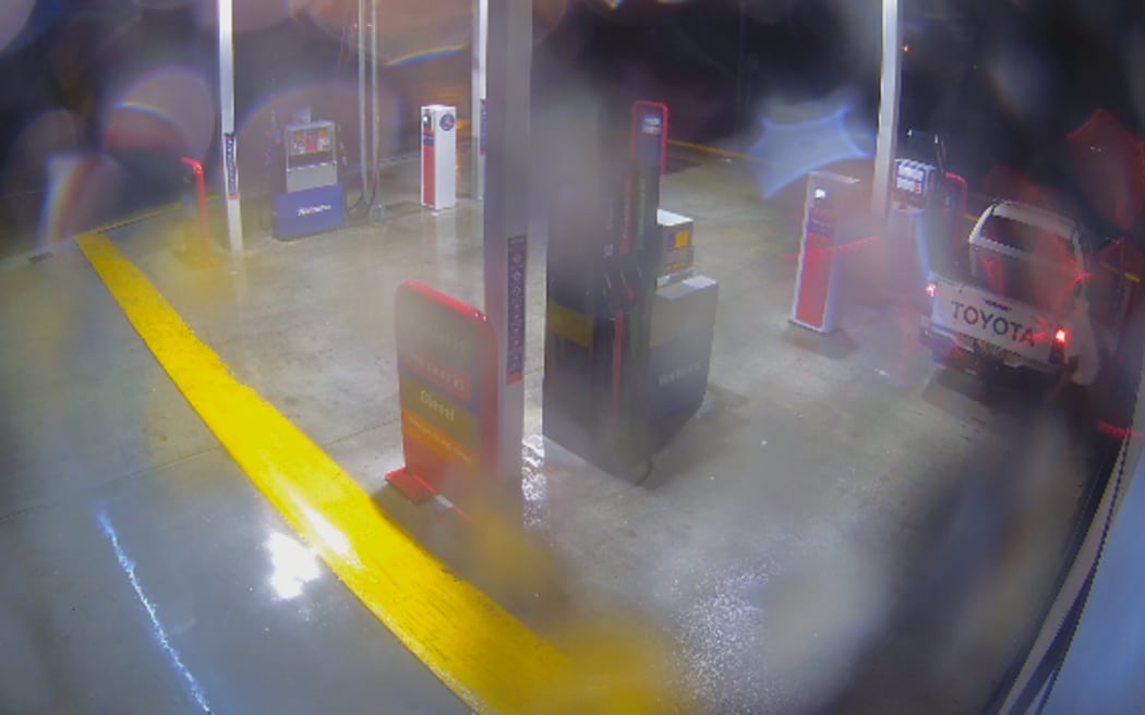 Joseph Ahuriri was last seen in this CCTV footage from a Bay View truck stop north of Napier, early on 14 February, and is believed to have travelled north about the time Cyclone Gabrielle caused severe flooding in the area.