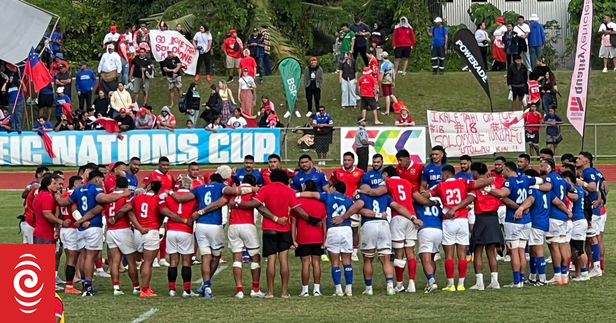 Tonga beats Manu Samoa 30-16 in Nuku'alofa