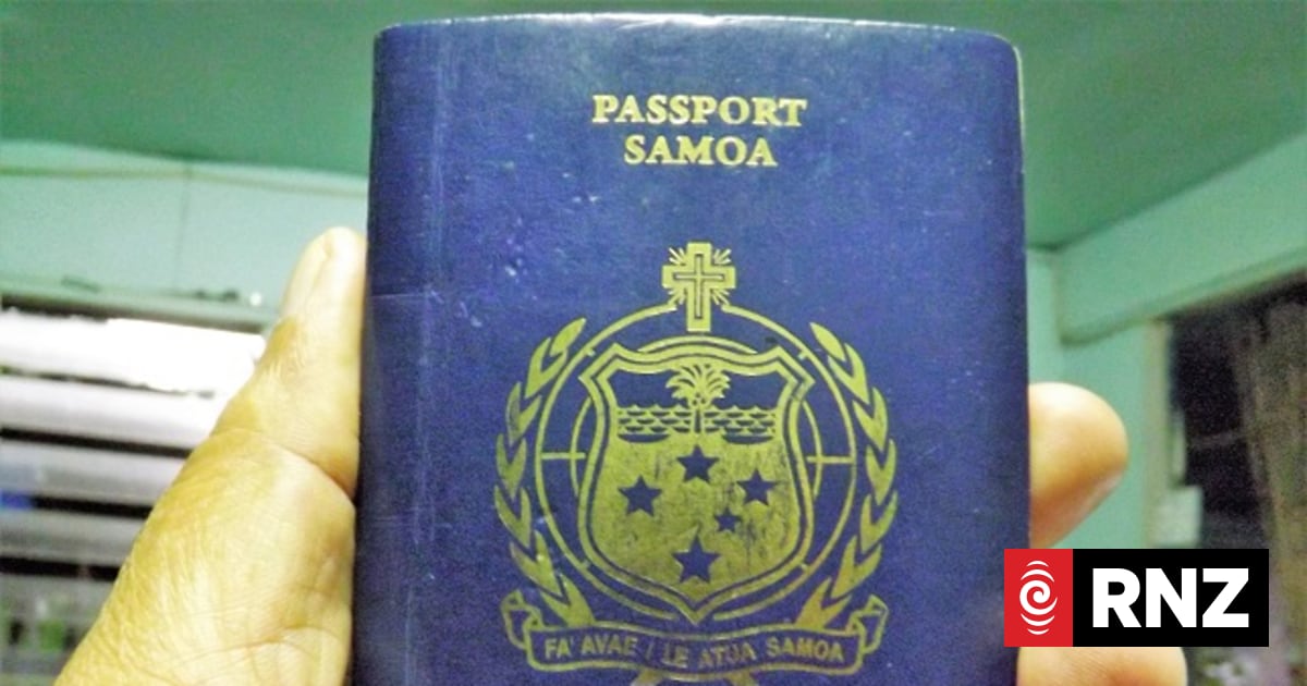 Samoa official suspended over passport inquiry | RNZ
