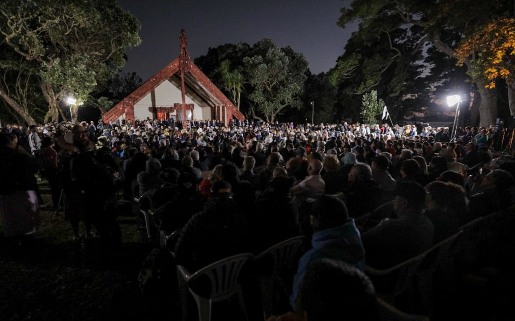 The Waitangi Dawn Service 2024.