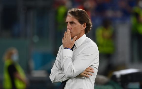 Italy football manager Roberto Mancini.