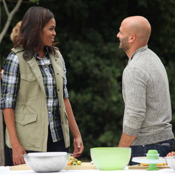 Sam Kass cooked for the Obamas in the White House and served as the senior adviser for nutrition policy