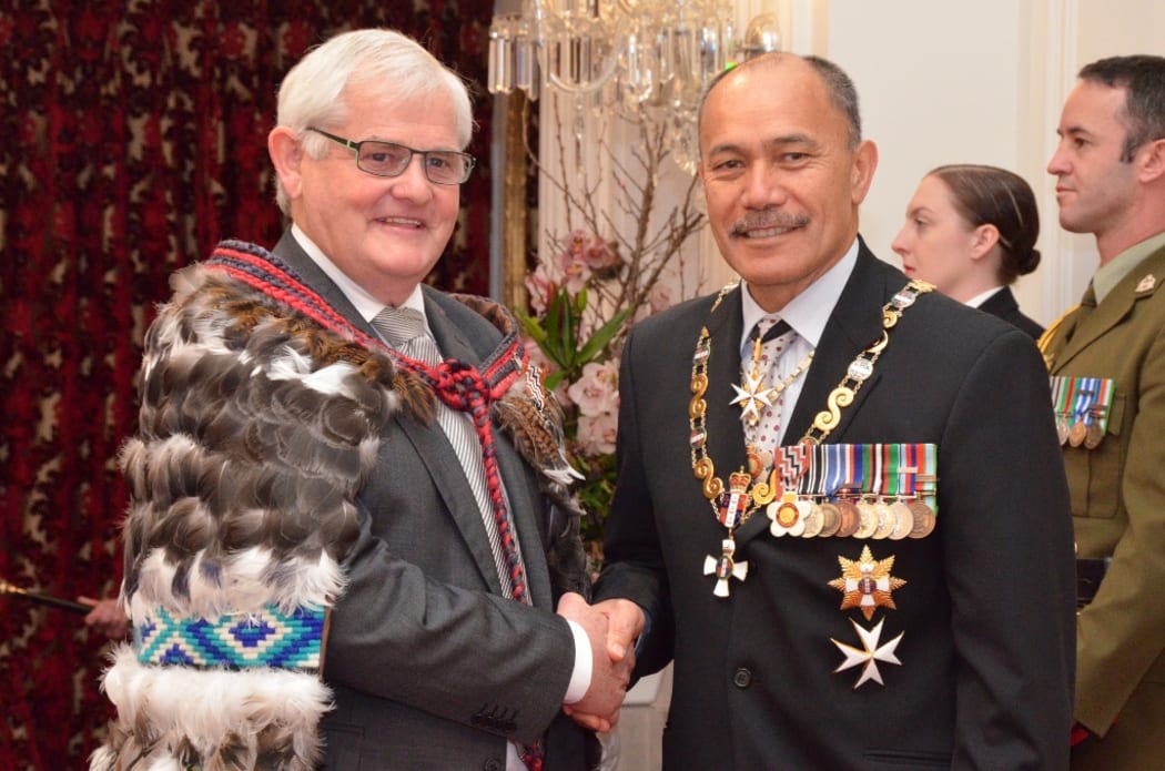 Alistair Boyce, of Ngāti Kahungunu, was awarded the Queen's Service Medal.
