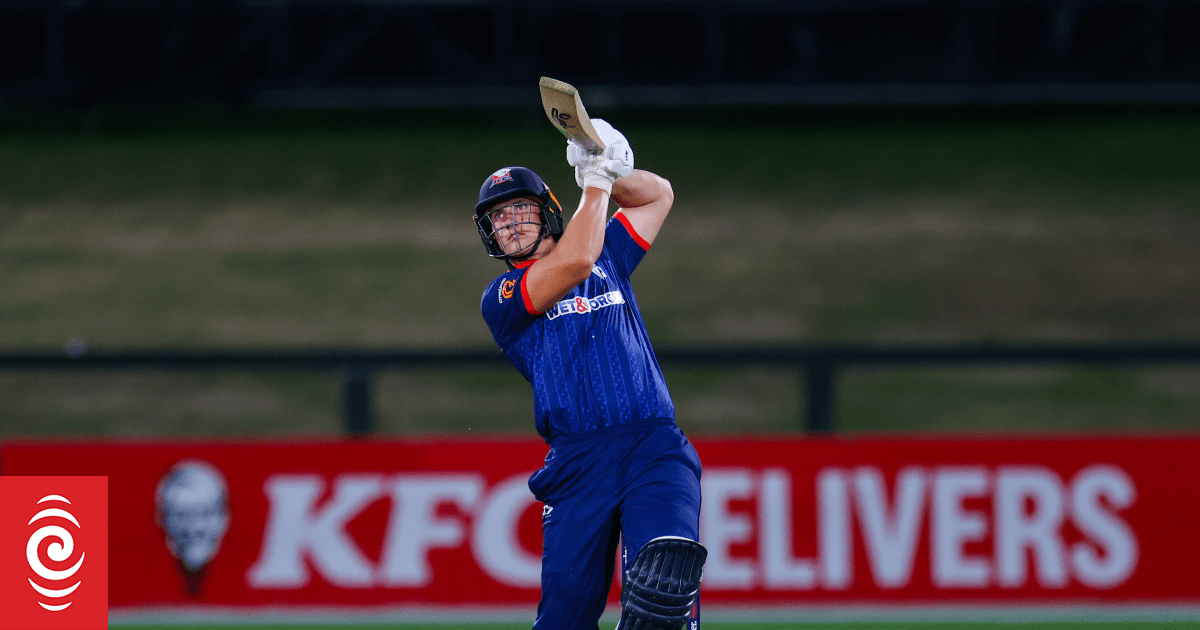 Black Caps batter Bevon Jacobs takes sensational Super Smash form into India T20 series