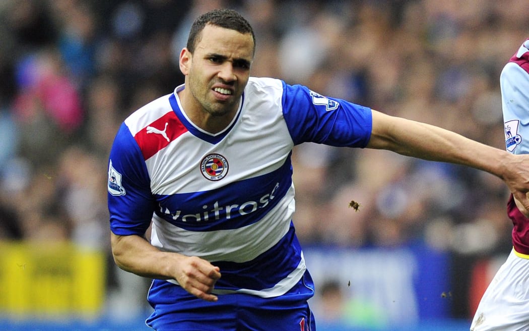 Reading striker Hal Robson-Kanu.