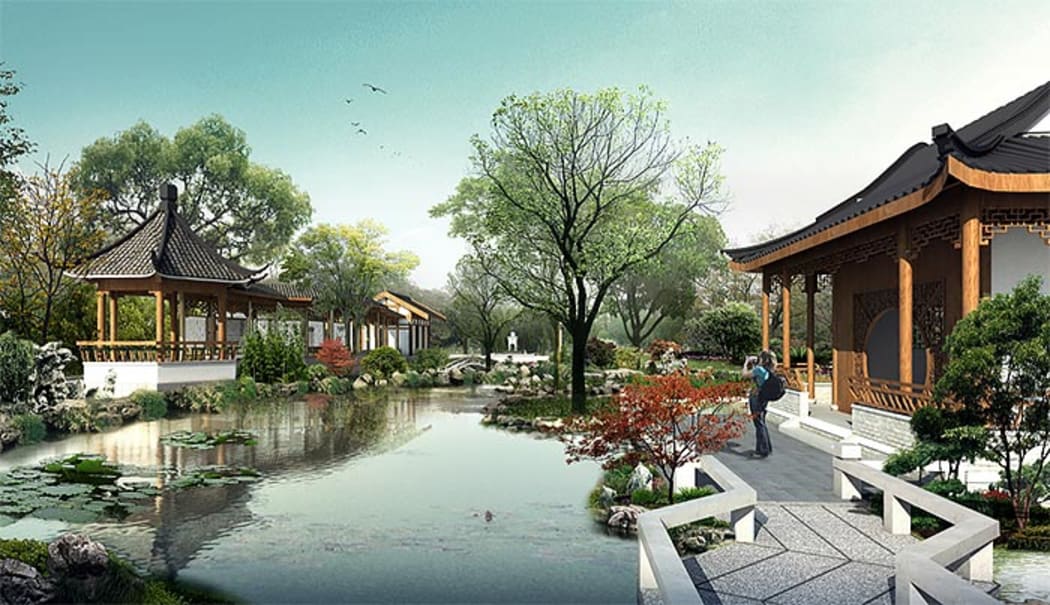 Invercargill proposed Chinese garden