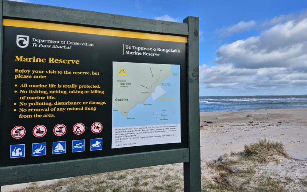 Te Tapuwae o Rongokako Marine Reserve.