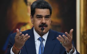 Venezuela's President Nicolas Maduro pictured on 14 February 2020