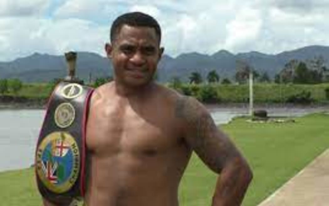 Cruiserweight boxer Alivereti Kauyaca