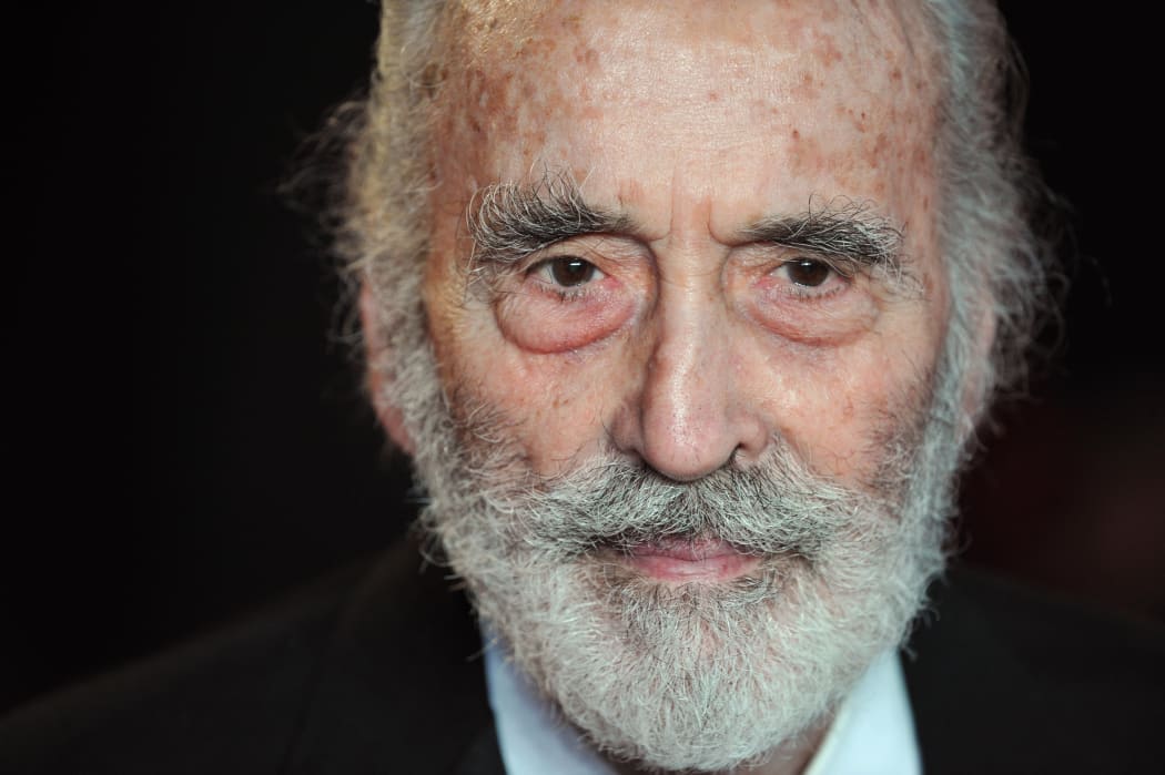 Christopher Lee, pictured in 2012.