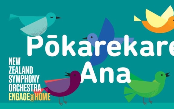 NZSO ENGAGE@Home - Pōkarekare Ana logo