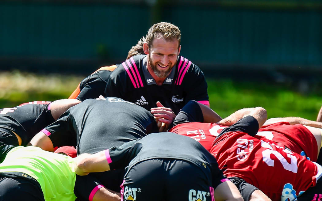 Kieran Read during Crusader Training