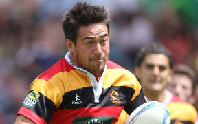 Glen Robertson of Waikato playing against Southland.