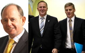 John Shewan, John Key and Bill English
