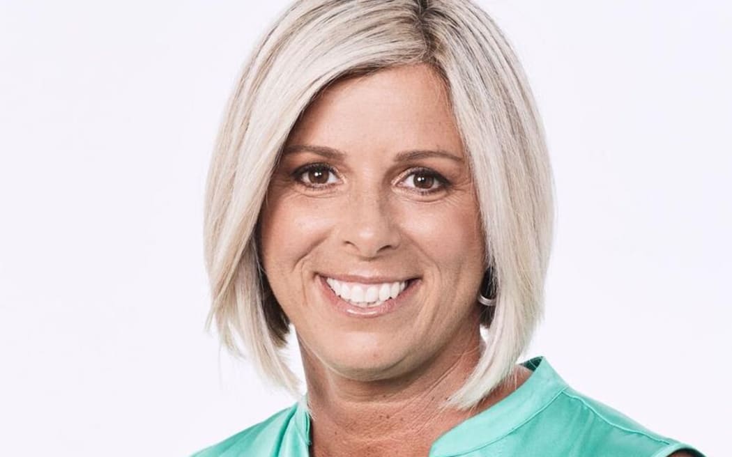 Australian commentator Sue Gaudion was behind the mic that day.