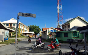 Funafuti, Tuvalu.