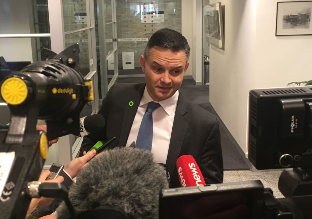 Green Party leader James Shaw.