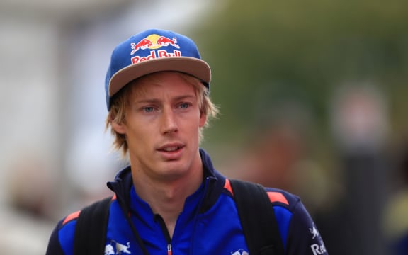 New Zealand F1 driver Brendon Hartley