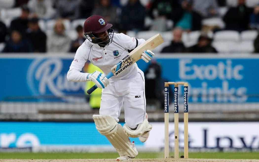Jermaine Blackwood of the West Indies.