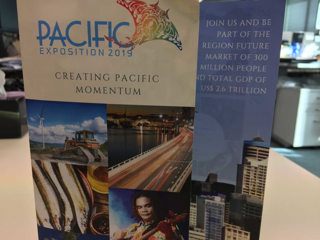 Flier for the Pacific Expo 2019 in Auckland, organised by Indonesia's government.