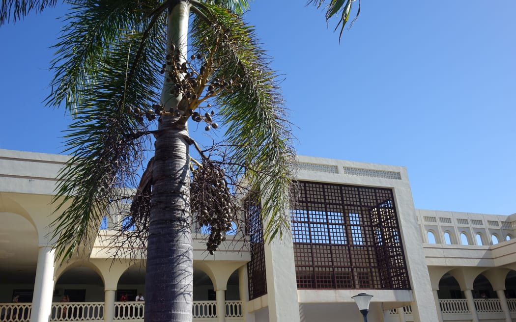 The courthouse in Apia, Samoa.