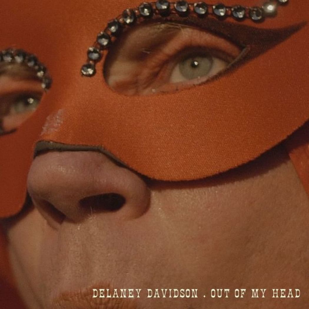 The album cover for Out of My Head by NZ musician Delaney Davidson