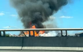 Onehunga waste plant fire