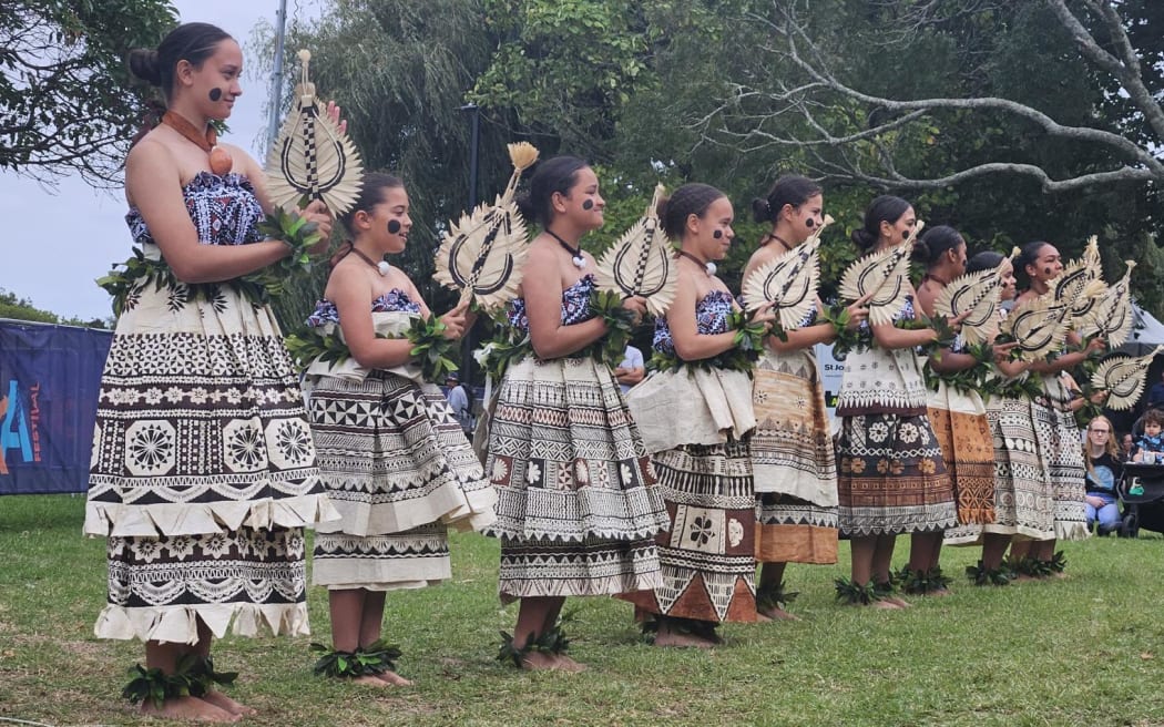 Fijian youth exude pride for their Melanesian heritage at the Pasifika Festival.