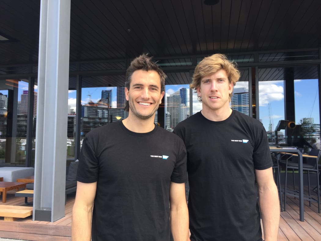 Blair Tuke and Peter Burling