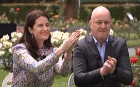 National's new leadership duo about to be grilled in Wellington's Botanical Gardens by Newshub.