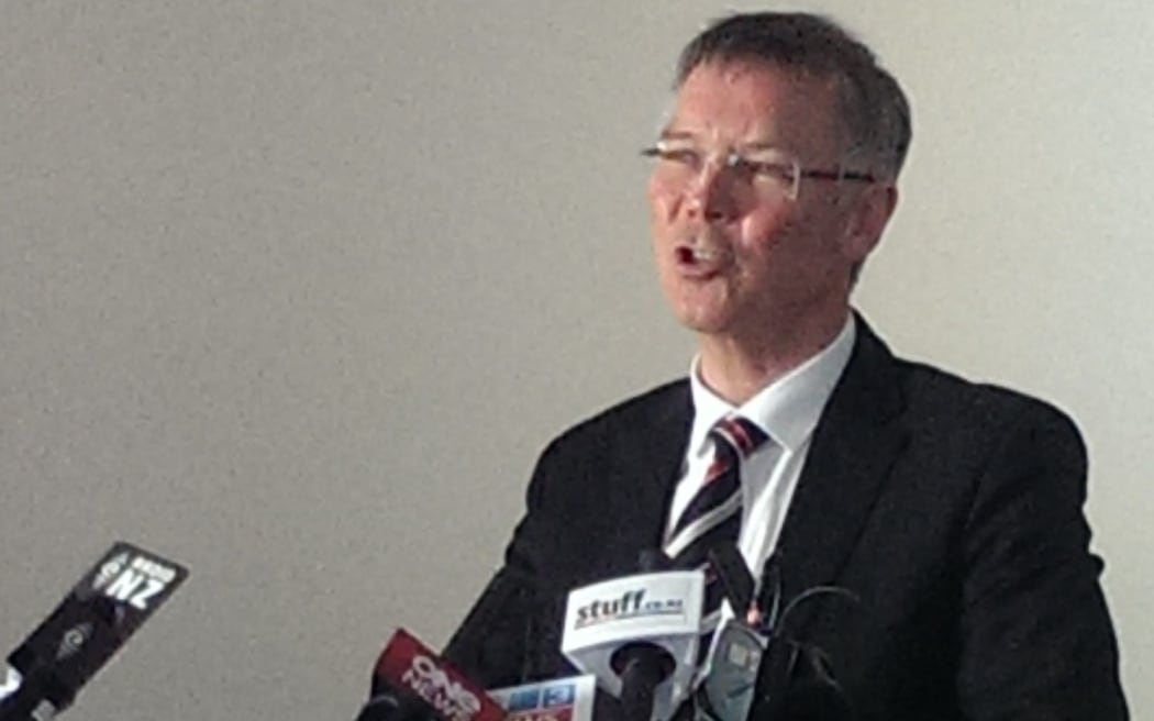 David Parker announced his candidacy today in Auckland.