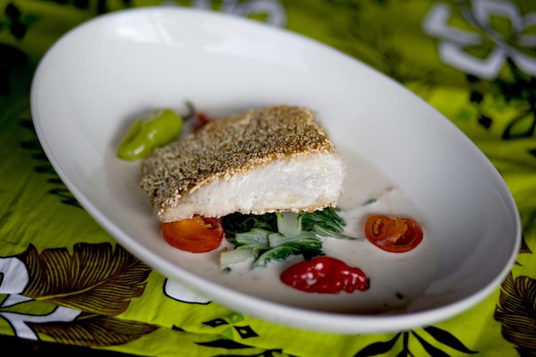 Ika Vakalolo Fijian style fish dish