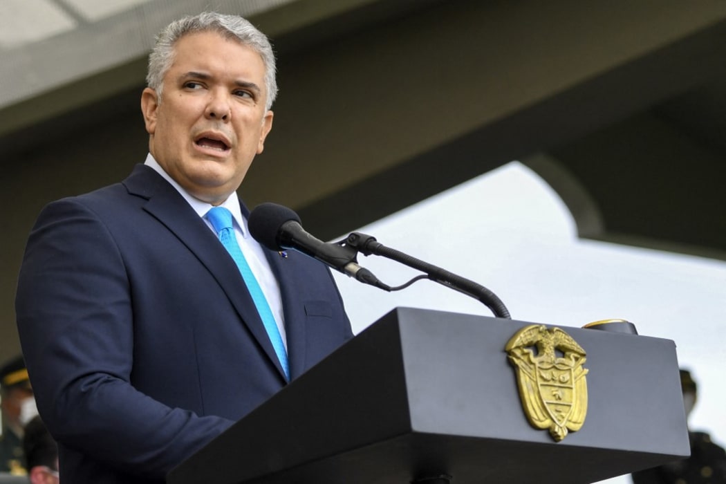 Colombian President Iván Duque.