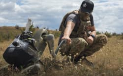 Various ground, aerial and sea drones were experimented with on battlefields in 2024. (X: Ukraine Ministry of Defence)