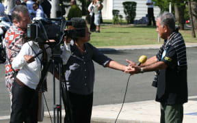 Pacific media interview a political leader