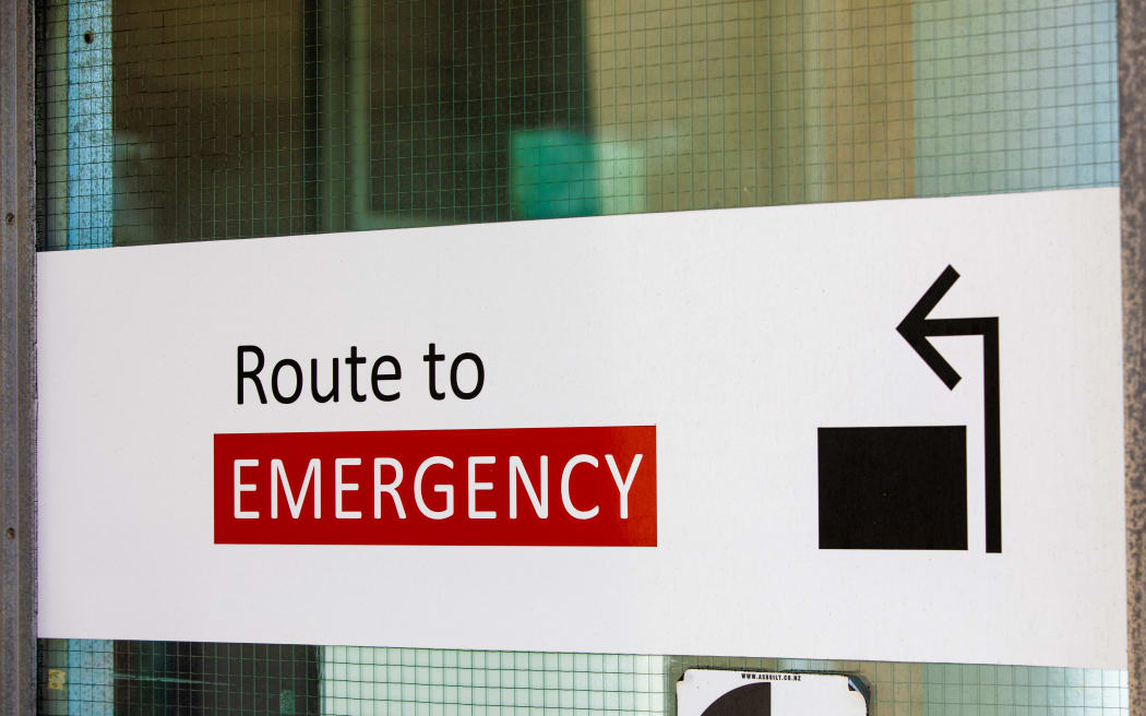 Emergency department sign