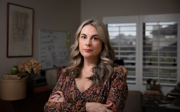 Director and founder of The Disinformation Project, Kate Hannah.