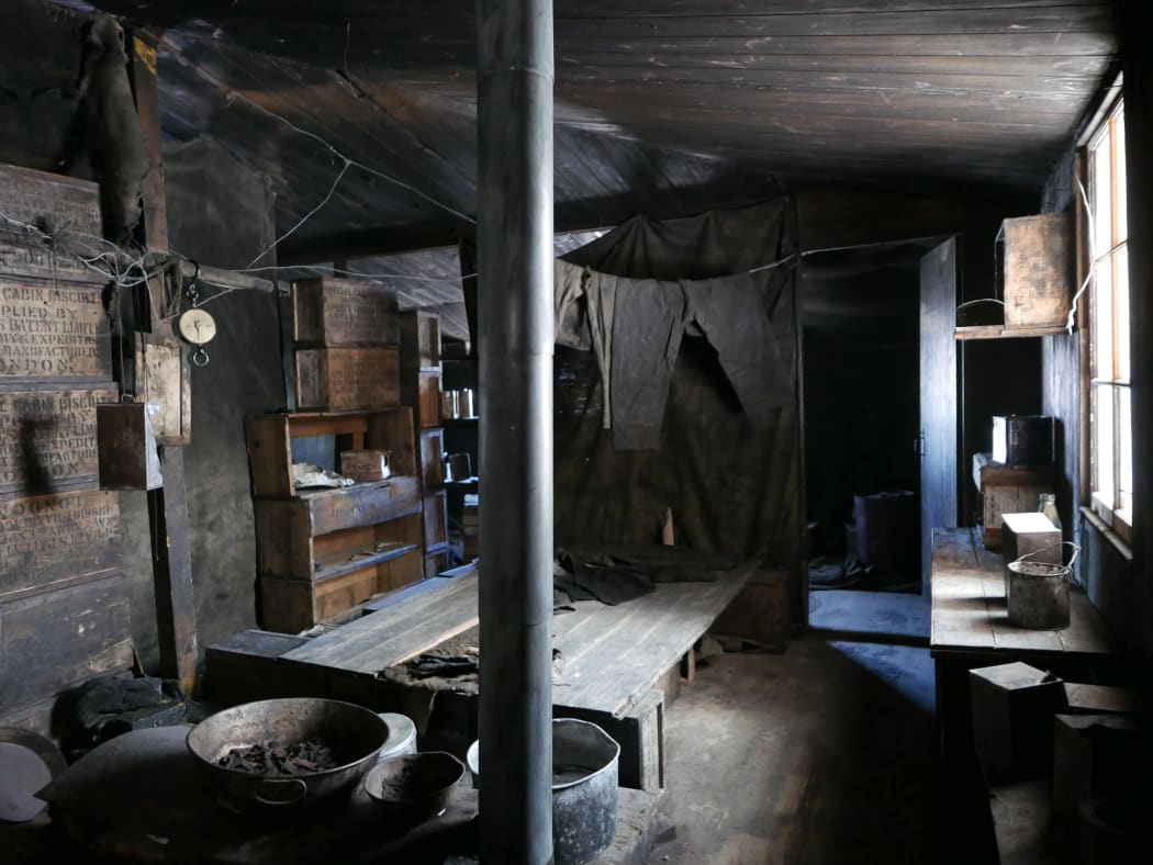 Inside Robert Falcon Scott's Discovery Hut in Antarctica